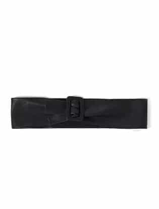 Wide Fabric Belts