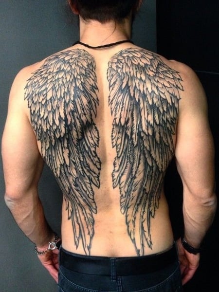 Wings Tattoo For Men