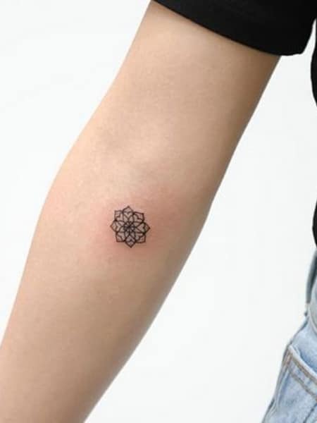 Small Mandala Tattoo For Men