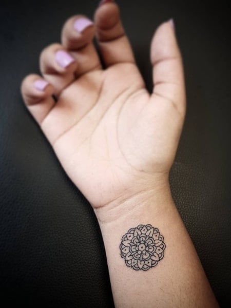 Small Mandala Tattoo For Women
