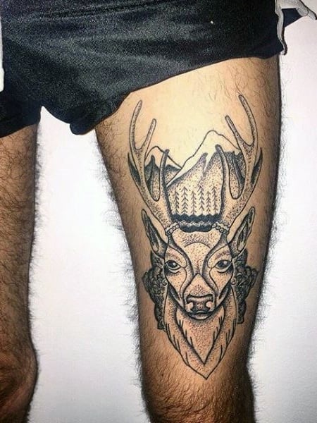 Thigh Tattoos For Men