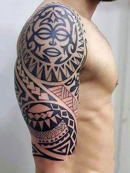 Aztec Ctribal Tattoo