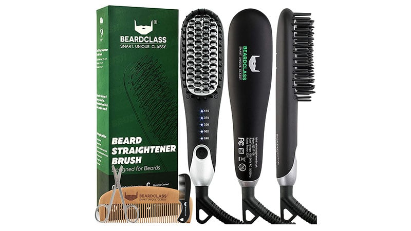 Beardclass Premium Beard Straightener Comb