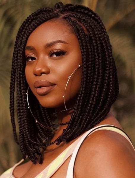 43 Pretty Small Box Braids Hairstyles to Try  StayGlam