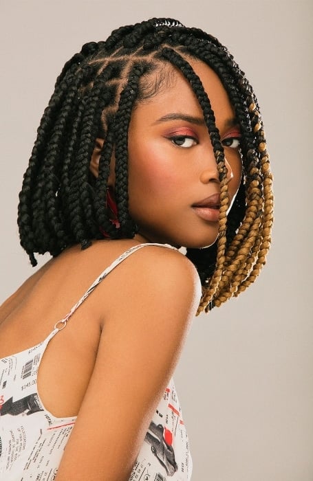 The latest big box braids (jumbo)hairstyles to rock in 2021 - Tuko.co.ke