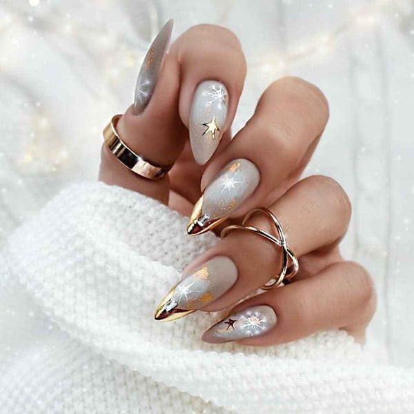 Festive Sparkle Nails