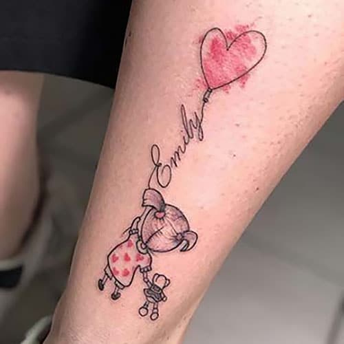 Kid Name Tattoo