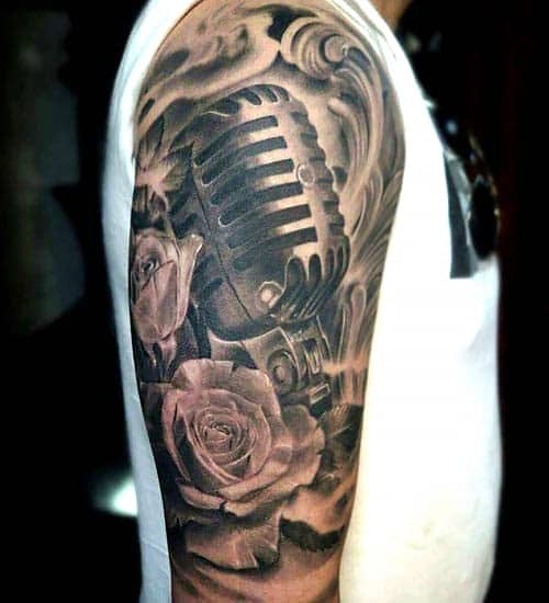 Music Half Sleeve Tattoo