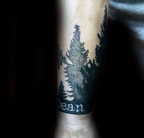 Nature Name Tattoo