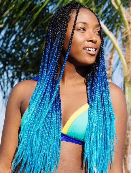 Ombre Box Braids