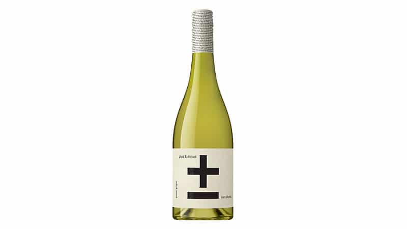 Plus And Minus Zero Alcohol Pinot Grigio