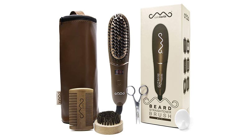 Safenorth Ionic Beard Straightener Brush