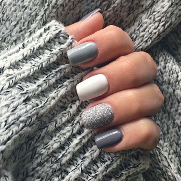 35 Winter Nails To Try, From Cosy Accents To Tinsel Tips | Glamour UK