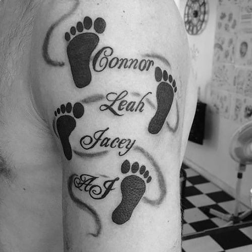 35 Trending And Meaningful Sweet Baby Feet Tattoo Designs  Psycho Tats