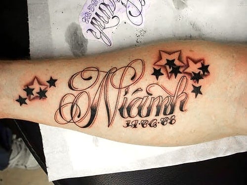 Star Name Tattoo 3