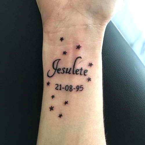 Star Name Tattoo