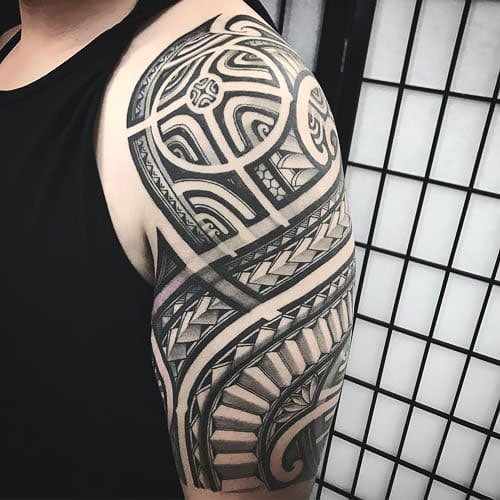 Hawaiian Sleeve Tattoo Designs Half Sleeve Tribal Tattoo Design Trends  Backlinkdreammachine Sleeve  Photo  Fair Usage