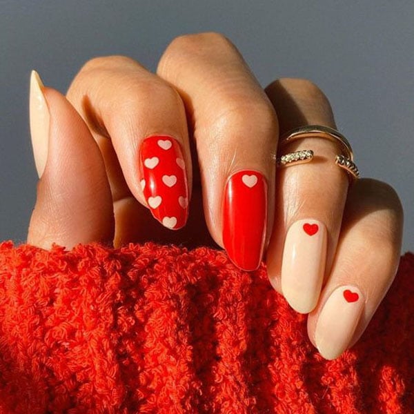 Valentines Day Nails