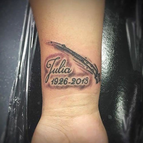 Wrist Name Tattoo 2