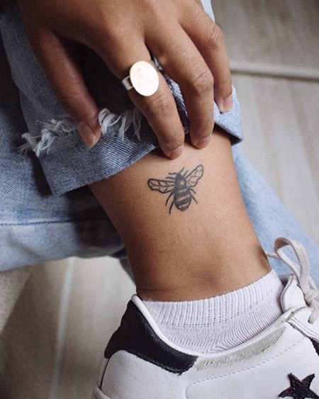 150 Beautiful Bee Tattoos Designs With Meanings 2023  TattoosBoyGirl