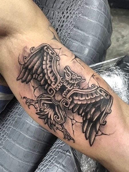 100 Striking Eagle Tattoo Designs & Meaning - The Trend Spotter