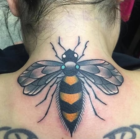 Bee Back Tattoo