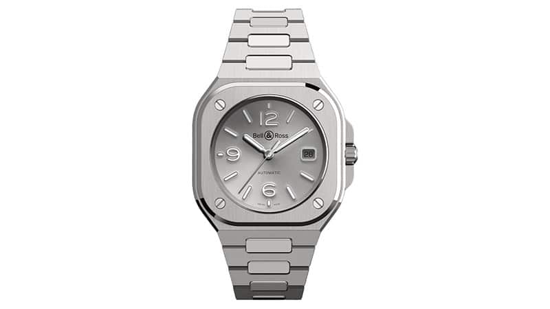 Bell & Ross Br 05 Automatic Silver Dial Men's Watch