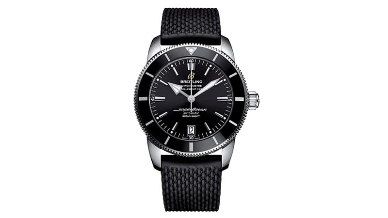 Breitling Superocean Heritage Ii Automatic Chronometer 42 Mm Black Dial Men's Watch