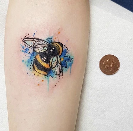 Bumble Bee Tattoo