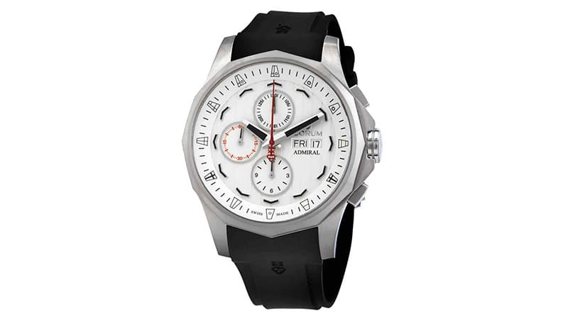 Corum Admirals Cup Legend Chronograph Automatic White Dial Watch