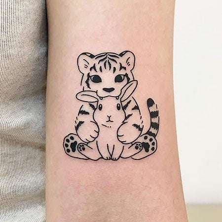 50 Amazing Tiger Tattoos with Meanings  Body Art Guru