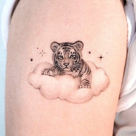 Tigger Tattoo on Arm  Best Tattoo Ideas Gallery