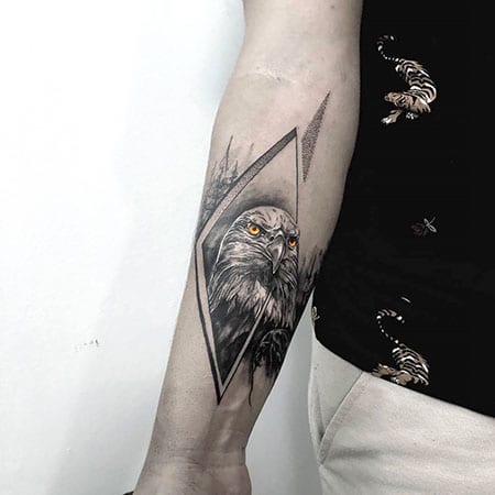 Eagle Forearm Tattoo