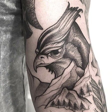 Eagle Nature Tattoo