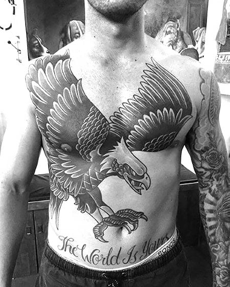 Eagle Quote Tattoo 2