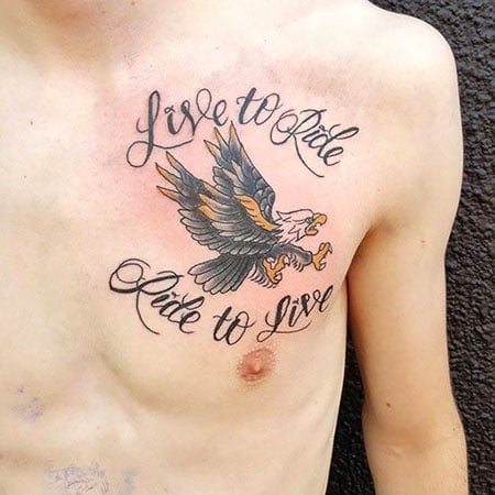 Eagle Quote Tattooo 3
