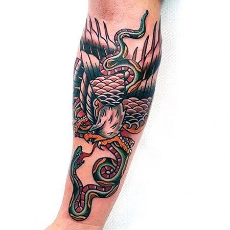 Eagle Snake Tattoo