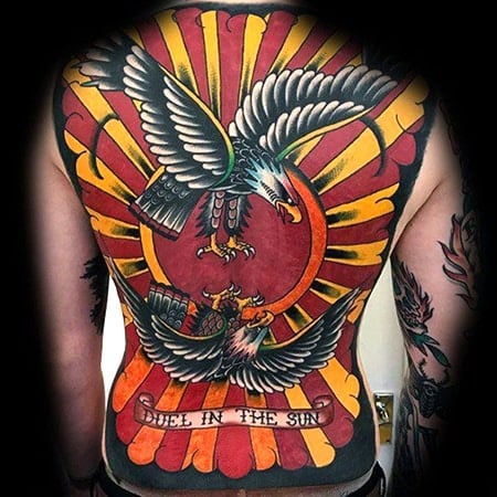 Eagle Sun Tattoo