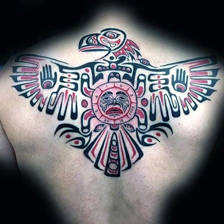 Eagle Tribal Tattoo