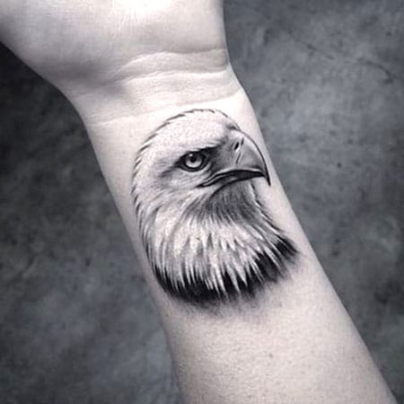 Eagle Wrist Tattoo