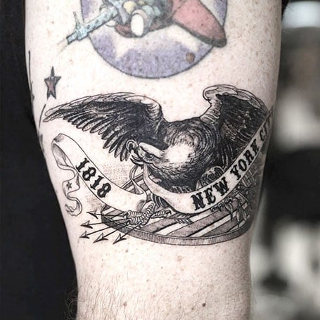 Eagle Date Tattoo