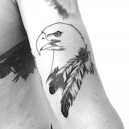 Eagle Geometric Tattoo Vector Images over 400