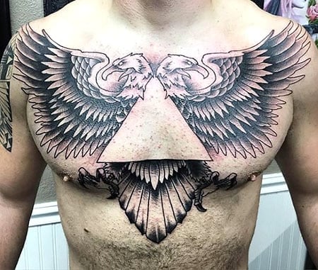 Eye Of Providence Eagle Tattoo 2