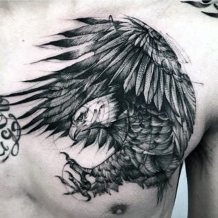 Flying Eagle Tattoo 2