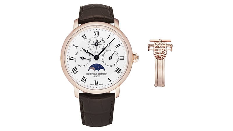 Frederique Constant Slim Line Automatic Silver Dial Men's Watch