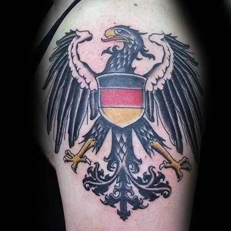 German Eagle Tattoo