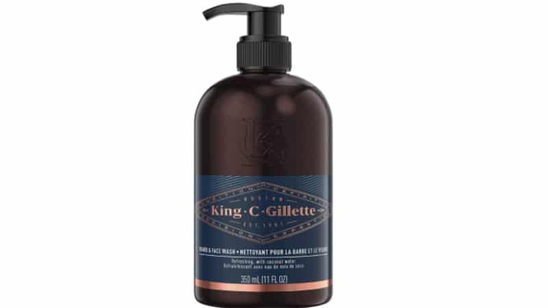 King B Gillette Face Wash