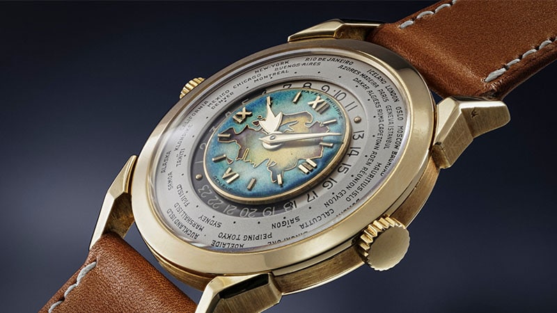 Patek Philippe Two Crown Worldtime Ref. 2523 Eurasia Dial