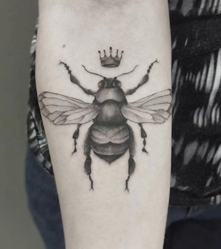Queen Bee Tattoo 5