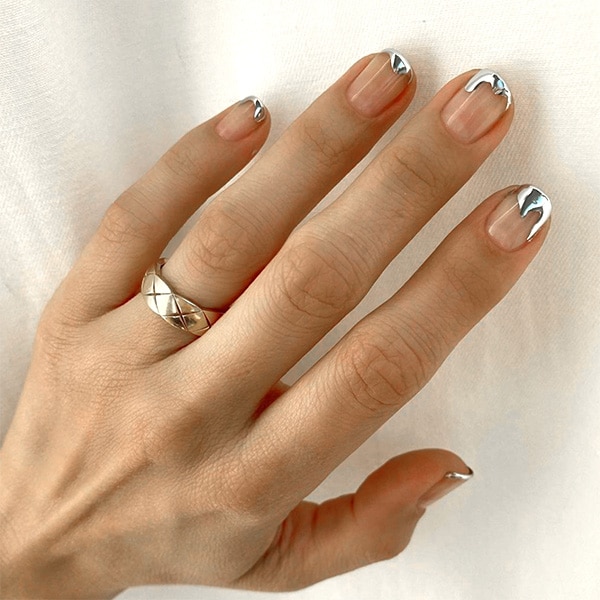 Short Metal Tips Nails